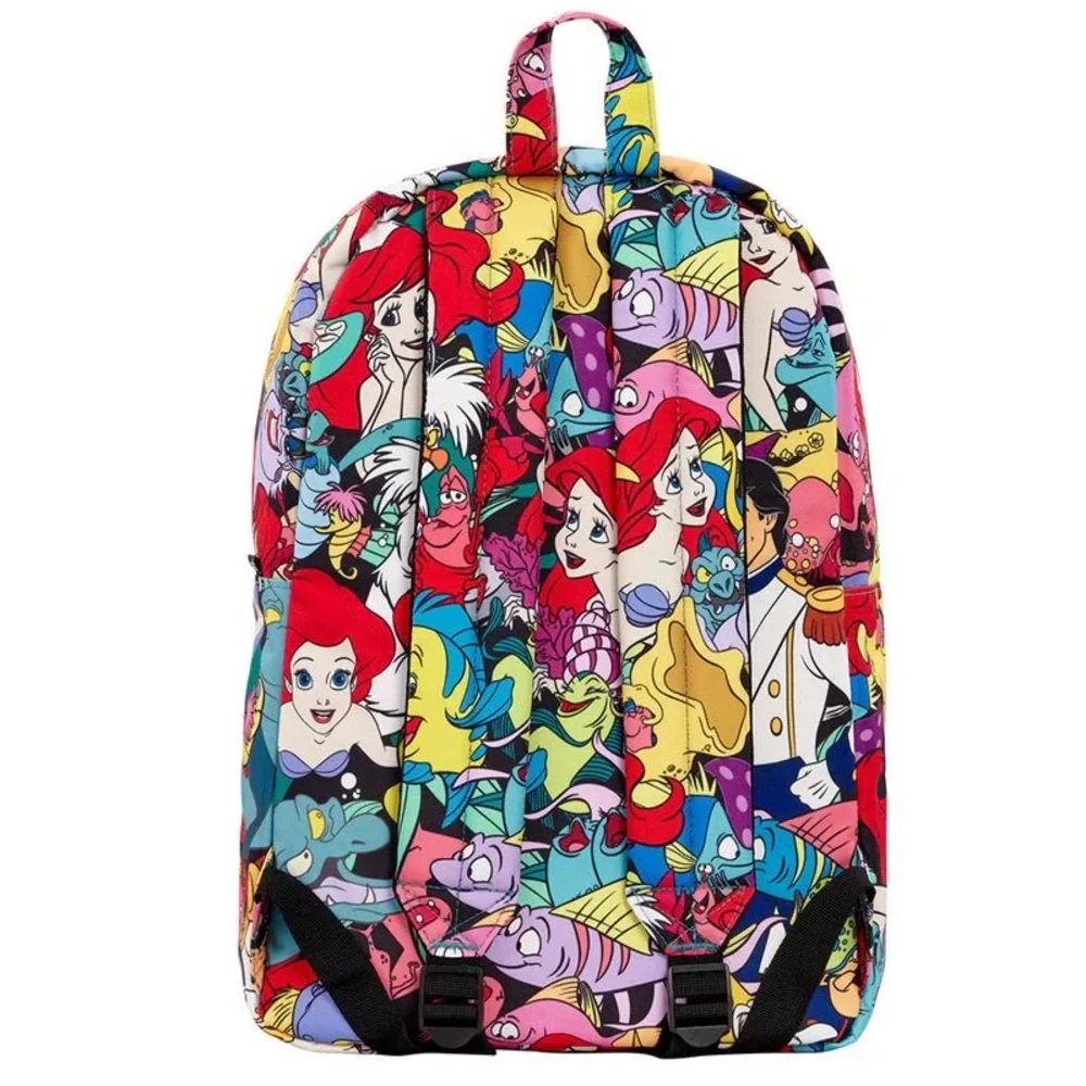 Disney Loungefly The Little Mermaid Ariel Canvas Backpack OG